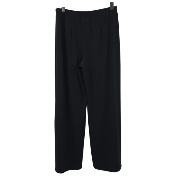 Chicos Pull On Pants Womens 0 US 4/6 Stretch Wide Leg Mid Rise Elastic Waist - Picture 2 of 16